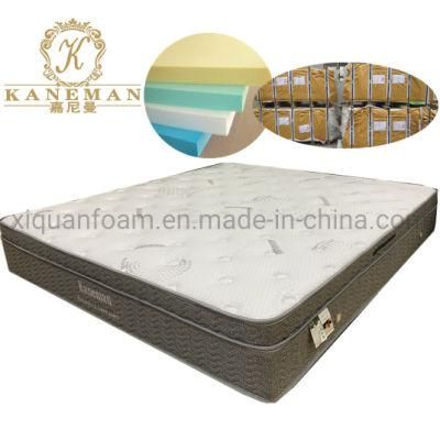 Spring Bed Mattress Firm Pocket Spring Mattress Flat Foam Mattress