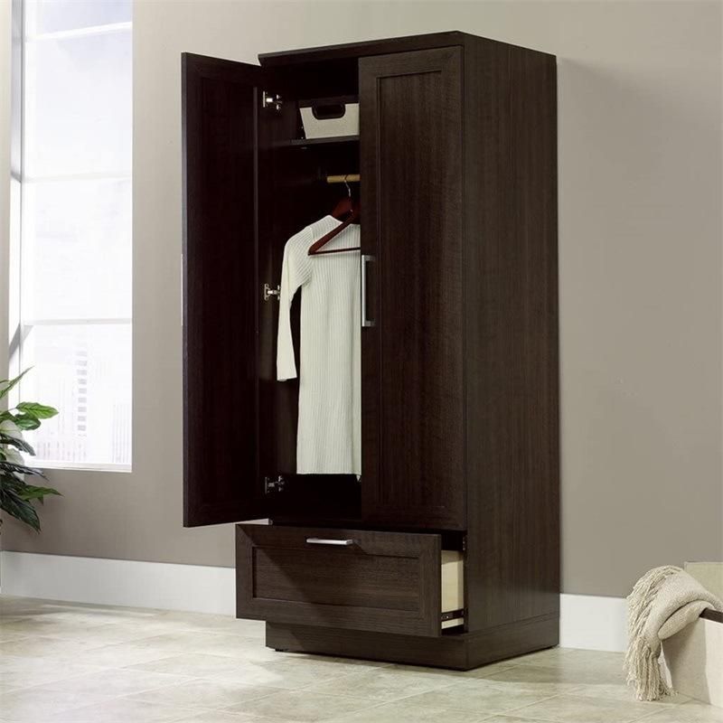 Oak Wood Wardrobe OEM Customized Design