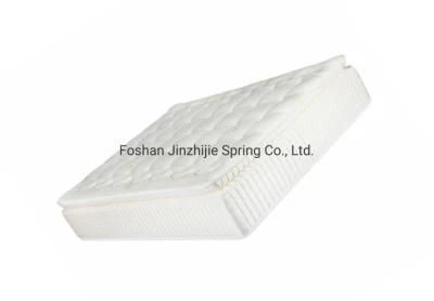 High-End 5 Star-Hotel/Home/Bedroom/Furniture Mattress with Pocket-Coil-Spring Natural-Latex Memory-Foam-Mattresses on Top