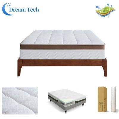 Mattress King Size Pocket Spring Memory Foam Mattress Hybrid Mattress