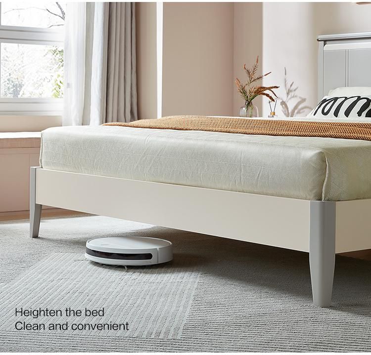 Linsy Modern King Size Wooden Double Bed Ls227A2