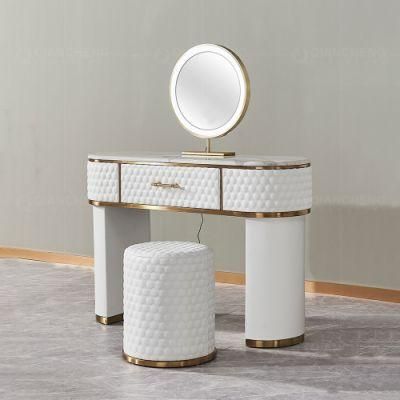 Bedroom Furniture Modern Marble Makeup Dressing Table