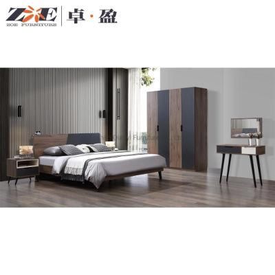 Nightstand Bedroom Furniture Set Black Bedside Table MDF Nightstand with Drawers End Table for Bedroom Living Room Office
