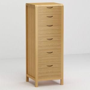 Wooden Chest with 6 Drawers Solid Oak Chests