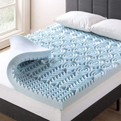 Factory Wholesale Hot Sale King Queen Twin Double Size Anti Decubitus Mlily Mattresses Cooling Gel Memory Foam Mattress Topper