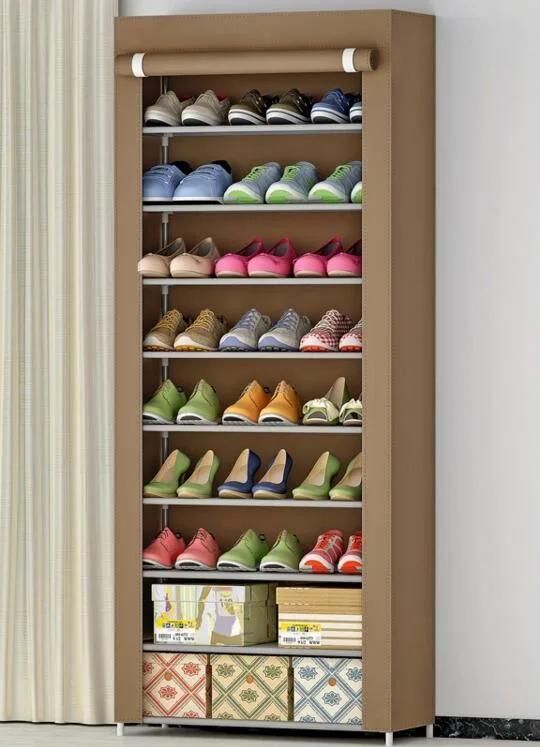 Non-Woven Fabric Wardrobe/ Clothes Closet/Plastic Wardrobe shoes Cabinet