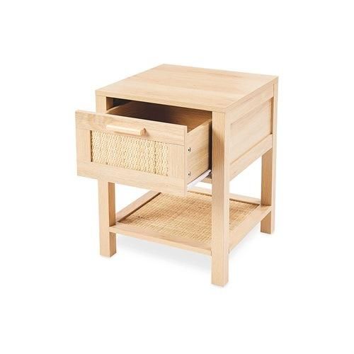 Primary Wooden Nightstand Corner Table