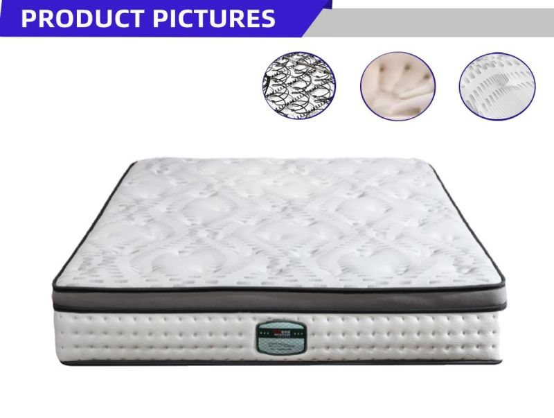 Compressed Bonnell Spring Mattress 10inch Foam Mattress