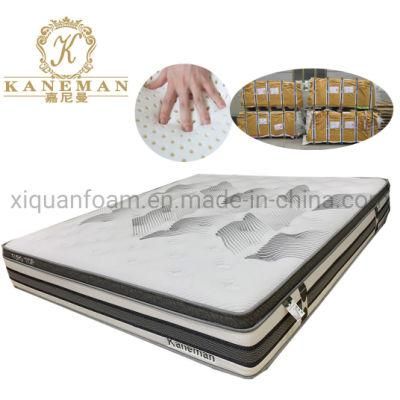 Top Rated Spring Mattress Firm Bed Mattress Latex Spring Mattress