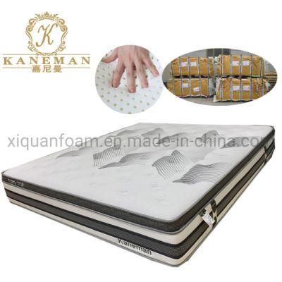 Top Rated Spring Mattress Firm Bed Mattress Latex Spring Mattress