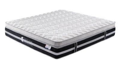 Luxury Box Top Memory Foam Latex Double Pocket Spring Mattress
