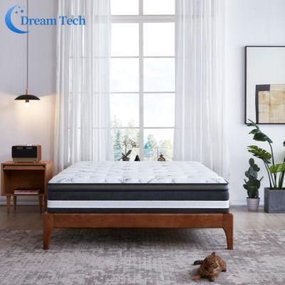 Hot Selling Factory Price Cheap Euro Top Pocket Spring Natural Latex Mattress (YY1903)