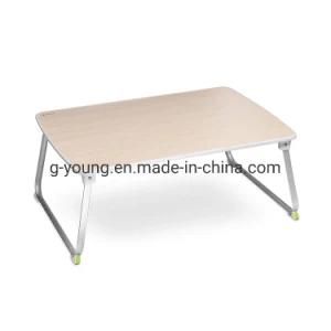 Wooden Folding Table Portable Bed Tray Folding Computer Desk Table