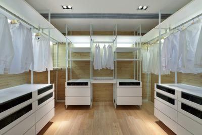 Modern MDF Wooden Closet Home Furniture Bedroom Wardrobe