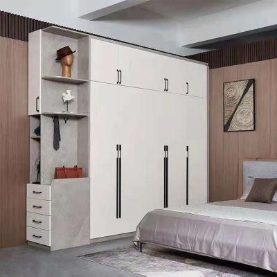 Wooden Wardrobe Closet 6 Door Bedroom Wardrobe Design