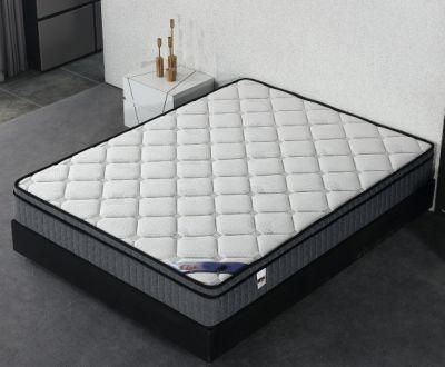 10 Inch Popular Style Medium Firm Soft Customized Size Queen King Roll Pack Memory Foam Pocket Spring Mattress