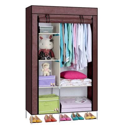 Portable Durable Easy Assemble Non-Woven Closet Wardrobe Storage Organizer