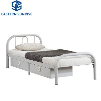 Majestic Simple Style Single Bed Chinese Furniture