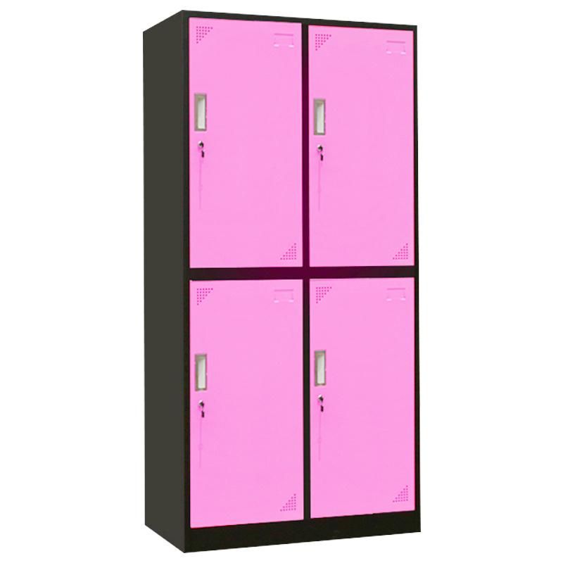 4 Door Metal Swimming Pool Cam Lock Kids Mini Cube Lockers Work Lockers Casier Vestiaire