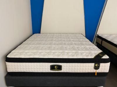 Hotel Used Double Euro Top Two Sides Available Pocket Spring Mattress