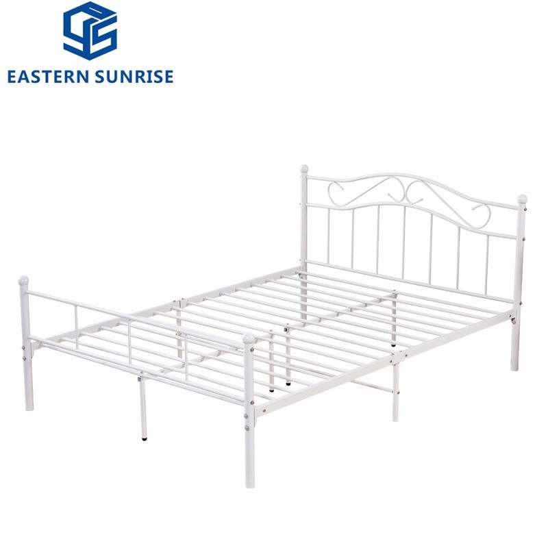 Wholesale Bedroom Furniture Fully Knock Down Metal Single Bed