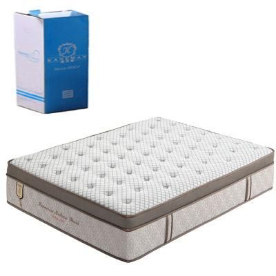 Luxury Pillow Top Spring Mattress Pallet Compress Wholesale Cheap Price