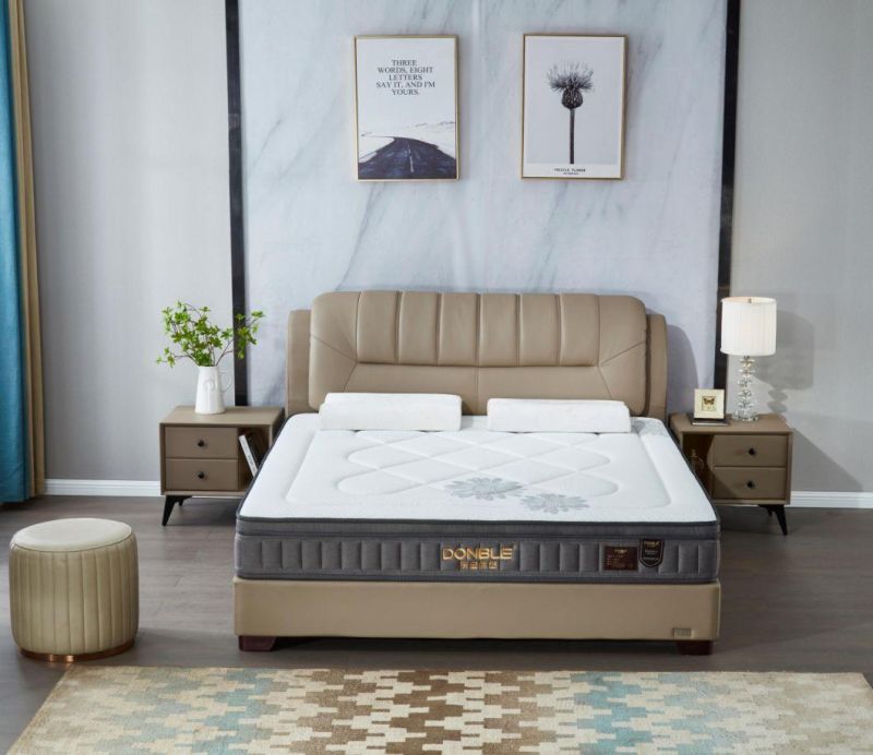Sweat Dream King Size Furniture Bedroom Sets Pocket Spring Latex Foam Mattress Sale