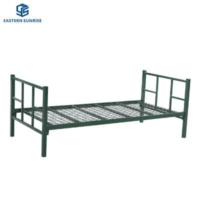 Colored Metal Steel Single Bed for Dormitory