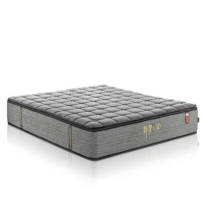 High Density Soft Foam Pocket Spring Mattress for 5 Star Hotel and Bedroom