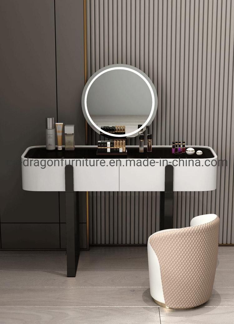 Luxury Fashion Wooden Dressing Table with Mirror for Bed Furniture