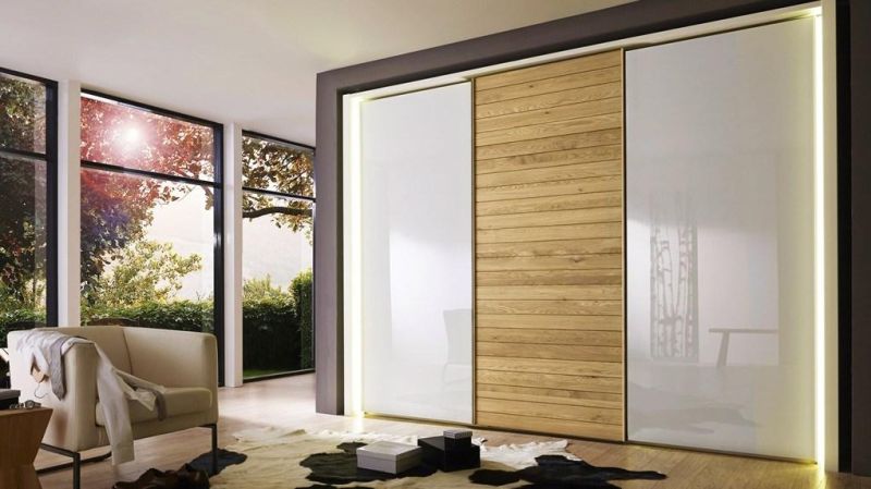 Morden Sliding Door Bedroom Closet