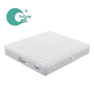 China Luxury Bedroom Furniture Comfortable Mini Pocket Spring Mattress