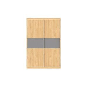 2019 New Wooden MFC Large Storage Modern Design High Gloss Sliding Door Wardrobe Armoire