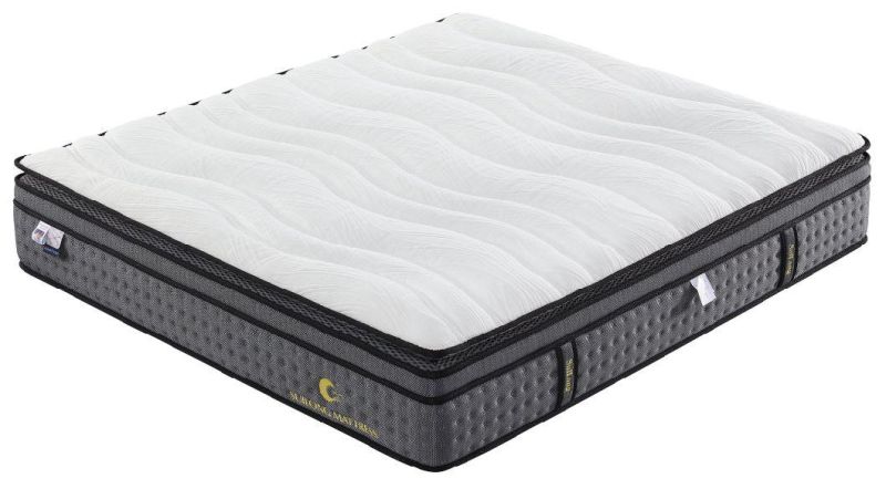 Hybried Mattress Home Furniture Luxury Spring Mattress