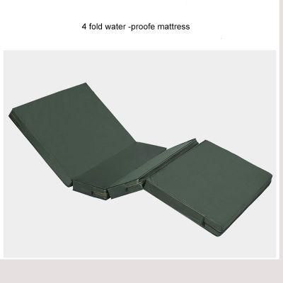 4 Section Hard Foam Filter Water-Proof 6cm Mattress for Manual Nursing Bed