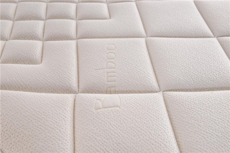 High Quality Sleep Well Single Pillow Top Spring Mattress for Hotel and Bedroom