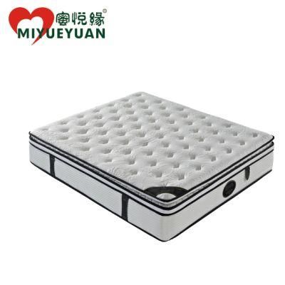 Foshan Hot Sale Pocket Spring Mattress with Memory Foam for Hotel Bedroom King Bed Latex Mattress