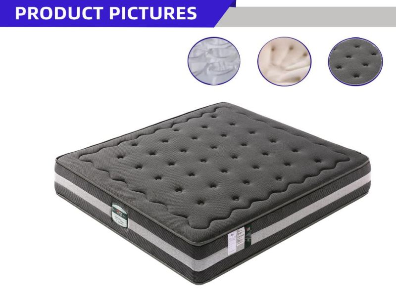 Luxury Comfortable Sleep High Quality Pocket Spring Hotel Bed Mattress for Wholesale