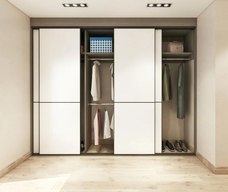 PA Simple Design HPL Material Customized Bedroom Furniture Wardrobes for Australia Residents