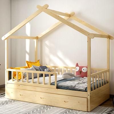Wholesale Price Adult Size Special Design Bedroon Baby Kids House Bed