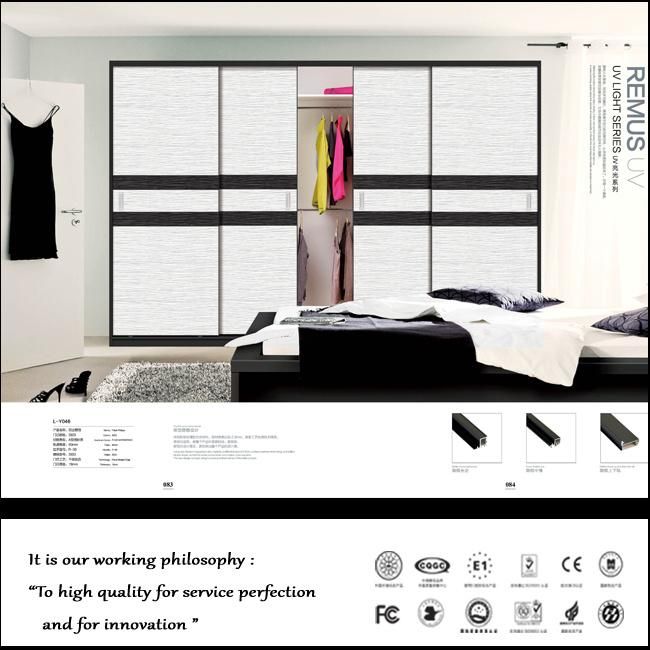 2015 New Hotsale Sliding Wardrobe Door (ZH-5043)