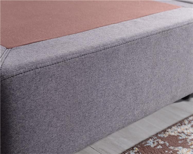 King Queen Size Adjustable Legs Plywood Bed Frame Bed Base Foundation Box Spring