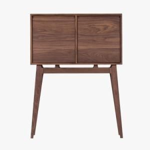 2doors Wooden Oak/Walnut/Beech Drawer Chest with Storage Space