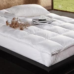Single Double Queen King Size White Duck Feather Mattress Topper