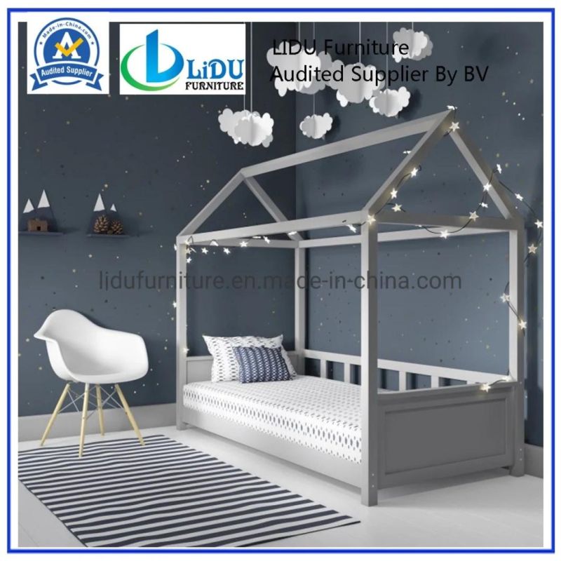 Kids Bedroom Kids Furniture Solid Hardwood Twin Bunk Bed