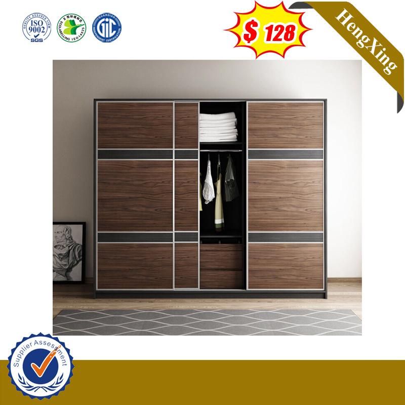 Wholesale Shutter Door Custom Bedroom Furniture Wooden Wardrobe