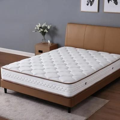 Deluxe 5 Star Hotel Bed Mattress with Latex 1.8*2.0m Memory Relatively Soft Foam