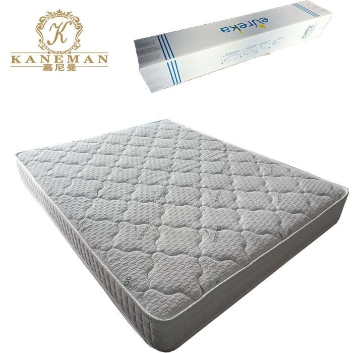 High End Knitted Fabric Vacuum Compress Visco Memory Foam Mattress