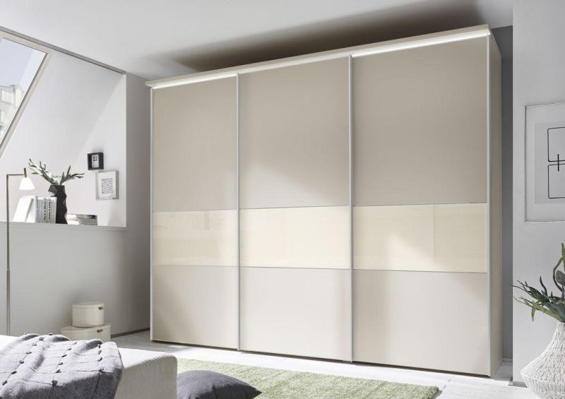PA Customized Design Plywood Walk in Closet Customized Bedroom Wardrobe Cabinets with Sliding Doors