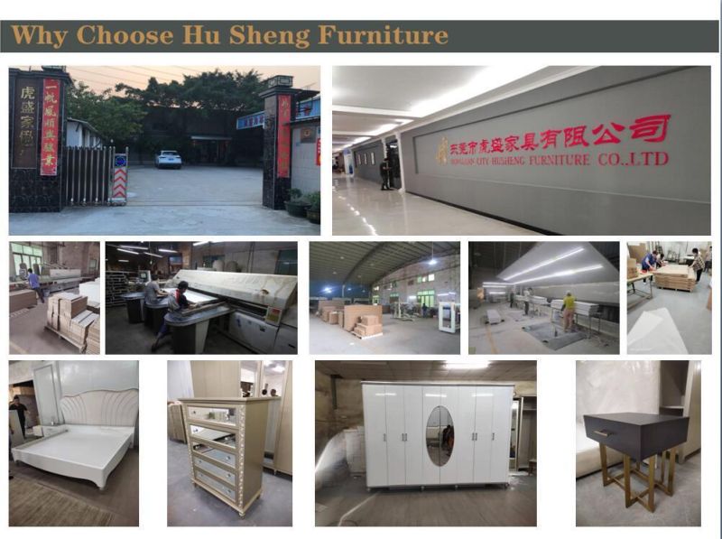 Hot Selling King Size High Gloss Bedroom Furniture Modern Design Bedroom Set
